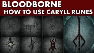 Bloodborne Guide  How to Use Caryll Runes Rune Workshop Tool Location [upl. by Yevi]