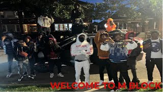 Welcome To MBlock Bando Gang South Side Englewood Chicago Hood Vlogs [upl. by Koffler]