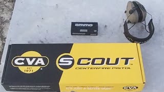 CVA Scout Pistol 300 BLK unboxing [upl. by Piefer]