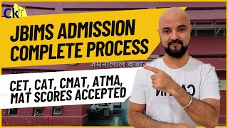 Complete JBIMS Admission Process CET CAT CMAT ATMA MAT Scores accepted [upl. by Hanford443]