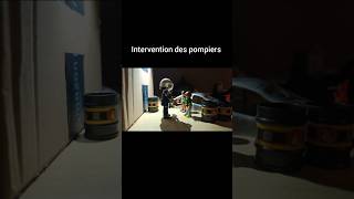 Intervention des pompiers stop motion Playmobil [upl. by Egarton]