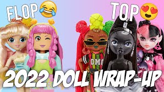 ⭐TOP 10 Dolls of 2022 NEW End of Year Fashion Doll Wrapped⭐ [upl. by Lougheed]