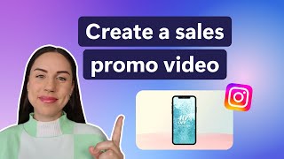 How to create a sales promo video free template [upl. by Alphonsine218]