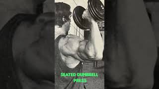 shoulder workout Arnold Schwarzenegger [upl. by Elyssa1]