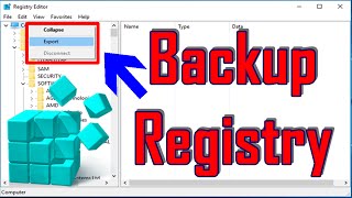 Backup Registry Editor  Windows 10 Tips and Tricks [upl. by Pliske]