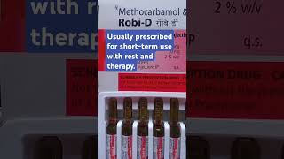 Understanding Methocarbamol Uses Benefits and Side Effects pharmacy pharmafocused shorts [upl. by Ardnoid499]