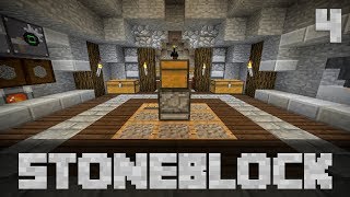 StoneBlock Modpack Suporter Server Ep 4 Mechanical User Sieve Automation [upl. by Hyozo]