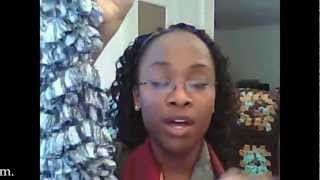 TUTORIAL Knit Scarf with Red Heart Boutique Ribbons Yarn  Part 1 Getting Started [upl. by Essiralc]