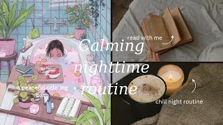 calming nighttime habits 🤍🖤 [upl. by Zetnom]