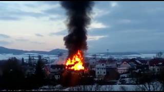 Scheune in Höckelheim Landkreis Northeim brannte aus [upl. by Harbed]