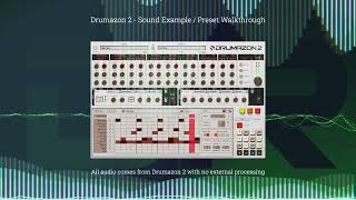 Drumazon 2 preset walkthrough 2 [upl. by Manwell]