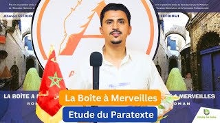 Première séance  étude du Paratexte de « La Boîte à Merveilles » [upl. by Bach]