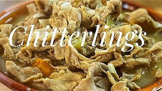 How to CLEAN and COOK CHITTERLINGS Chitlins  Holiday Recipe  Sunday Dinner food [upl. by Bone]