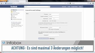 Eigenen Namen auf Facebook ändern [upl. by Christine]