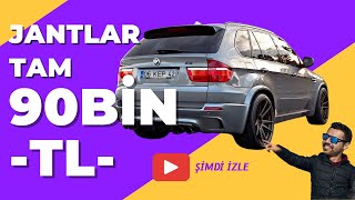 NEFES KESİCİ BMW X5  E70 BMW X5 in Jantları Çamurluktan Taştı [upl. by Rafe824]