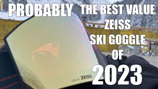 PROBABLY THE BEST VALUE ZEISS SKI GOGGLE 2023 REVIEW 4K [upl. by Emsmus585]