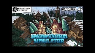 Minecraft Snowstorm Simulator  Gameplay and Review [upl. by Weitzman]