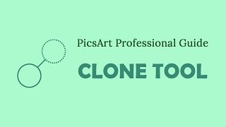 PicsArt Professional Guide  How to use Clone Stamp Tool like professional by using PicsArt [upl. by Genna]