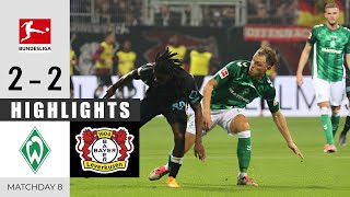 Werder Bremen gegen Leverkusen 2  2  HIGHLIGHTS amp GOALS  Bundesliga 202425⚽️ [upl. by Friedman690]