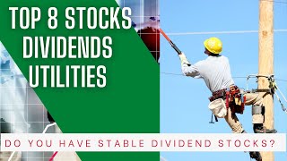 Top 8 Dividend Utility Stocks to Buy in 2023 [upl. by Shayn653]