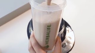 How to make an Herbalife Shake using Herbalife Formula 1 Chocolate Flavor Herbalife Advice [upl. by Adnauq158]