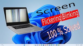 Fix Screen Flickering Problem on Windows 1110  Screen Flickering In Laptops and PC [upl. by Bryana]