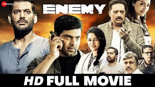 Enemy  Vishal Arya Mirnalini Ravi Mamta Mohandas Prakash Raj  South Dubbed Full Movie [upl. by Ives757]