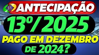 INSS CONFIRMA PAGAMENTO do 13º SALÁRIO para os APOSENTADOS  REAJUSTE por LEI nas APOSENTADORIAS [upl. by Sitoeht]