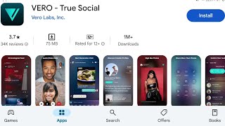 How To Install Vero True Social Apps  How To Download Vero True Social Apps [upl. by Clerissa425]