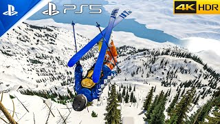 STEEP PS5 EXTREME Skiing Gameplay  Ultra Realistic Graphics 4K 60FPS [upl. by Elfont]