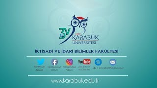 Karabük Üniversitesi İktisadi ve İdari Bilimler Fakültesi Tanıtım [upl. by Sreip]