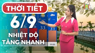 Dự báo thời tiết Thủ đô Hà Nội hôm nay 692024  Thời tiết hôm nay  Dự báo thời tiết mới nhất [upl. by Perce]