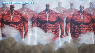 Attack on Titan Season 4 Part 3  Official Trailer  Amazon Prime [upl. by Enelie]