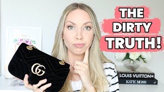 GUCCI Marmont Mini Bag Review WAS IT WORTH IT [upl. by Ojillek]