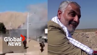 Iran explosions kill about 100 at event honouring general Soleimani [upl. by Fairlie722]