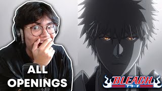 I REACTED TO and RANKED EVERY SINGLE BLEACH OPENINGS  Bleach Opening 118 REACTION [upl. by Olinde]