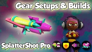 Splatoon  Gear Setups amp Builds BerryForge Splattershot Pro [upl. by Dianuj158]