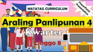 Araling Panlipunan 4 Q1 Week 8 MATATAG PowerPoint Presentation matatagcurriculum matatag grade4 [upl. by Anawd907]