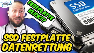 💽✅Datenrettung Festplatte  SSD Festplatte kaputt und wird nicht mehr erkannt [upl. by Iidnarb]