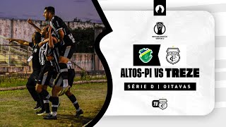 AO VIVO  ALTOSPI X TREZE  CAMPEONATO BRASILEIRO SÉRIE D  10082024 [upl. by Hamlani]