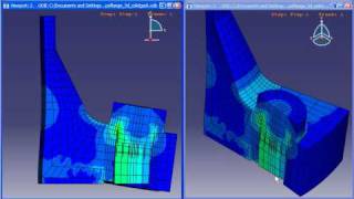 Axisymmetric analysis of bolted pipe flange connections [upl. by Iaka]