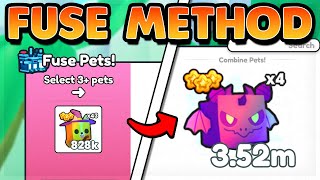 The BEST FUSING METHOD To Get SUPERIOR PETS In PET SIMULATOR 99 BEST METHOD And MUCH MORE [upl. by Keri921]