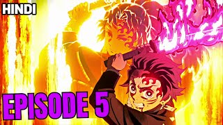 Demon Slayer Season 3 Episode 5 Explained in Hindi [upl. by Einahpts]