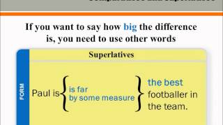 Comparatives and superlatives advanced pointswmv [upl. by Annayak]