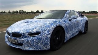 BMW i8  erste Testfahrt [upl. by Llebpmac634]