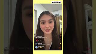 Francine Diaz IG live to clarify the issue between Seth Andrea and herself ♥️ [upl. by Lyndsie]