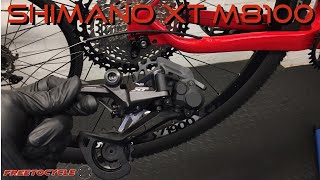 Shimano XT M8100 Rear Derailleur Fitting Guide [upl. by Restivo]