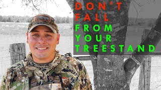 DONT FALL OUT OF YOUR TREESTAND tree stand safety [upl. by Sivaj]