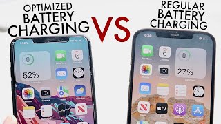 iPhone Optimized Battery Charging Vs Regular Battery Charging [upl. by Frayda]