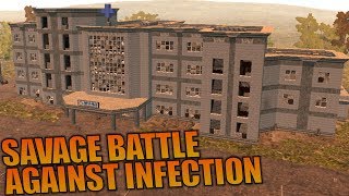 BATTLE AGAINST INFECTION  Ravenhearst MOD 7 Days to Die  Lets Play Gameplay Alpha 16  S01E07 [upl. by Assenaj]